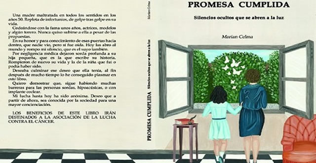 Marian Celma presenta su libro autobiográfico Promesa cumplida